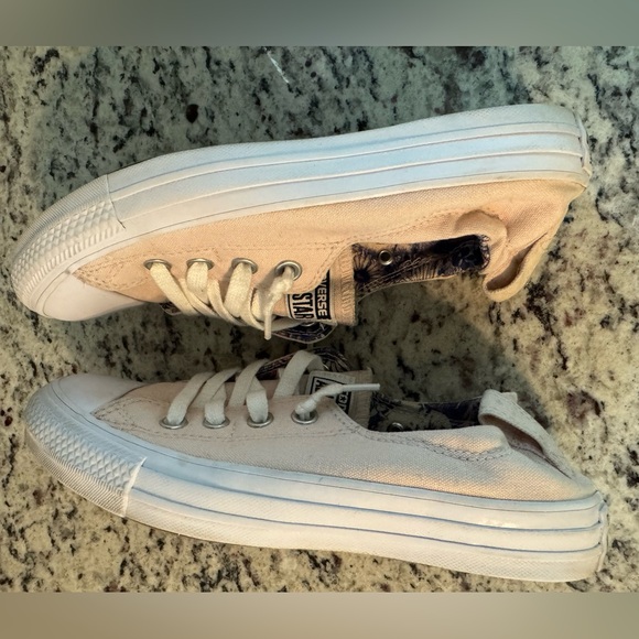 Woman’s shoreline converse all⭐️star size 7 pink excellent condition - Picture 8 of 10